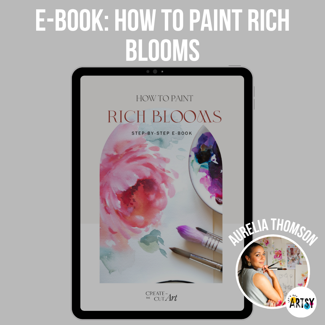 eBook - How To Paint Rich Blooms with Aurelia Thomson