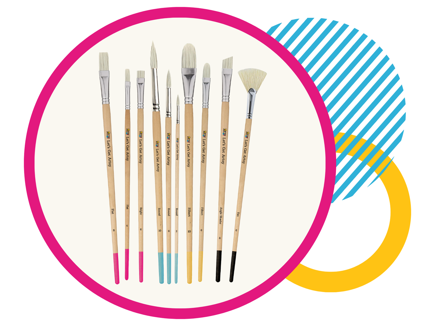 10 Piece Brush Set