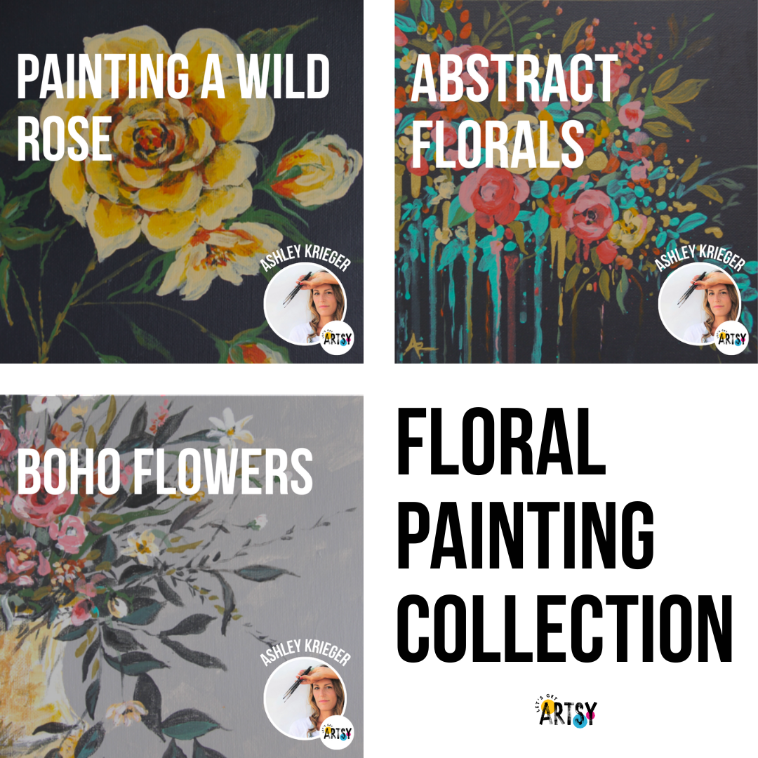 Floral Painting Collection With Ashley Krieger