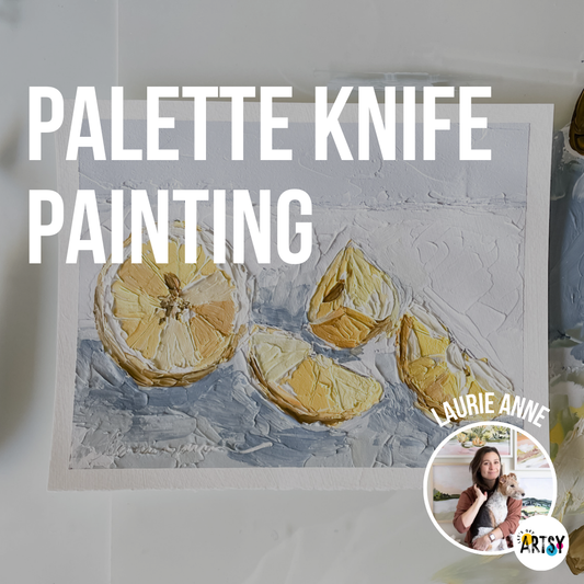 Palette Knife Painting Class With Laurie Anne