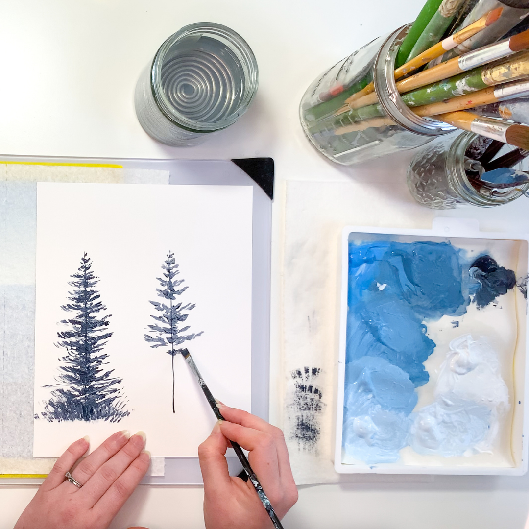 Introduction to Acrylic Mountainscapes with Veronica Vale