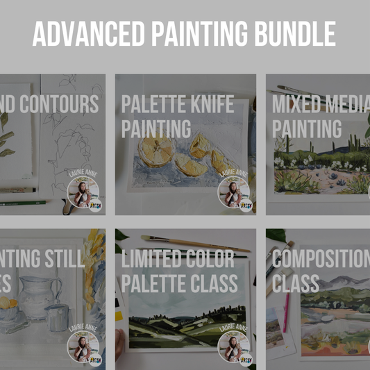 Advanced Painting Bundle With Laurie Anne