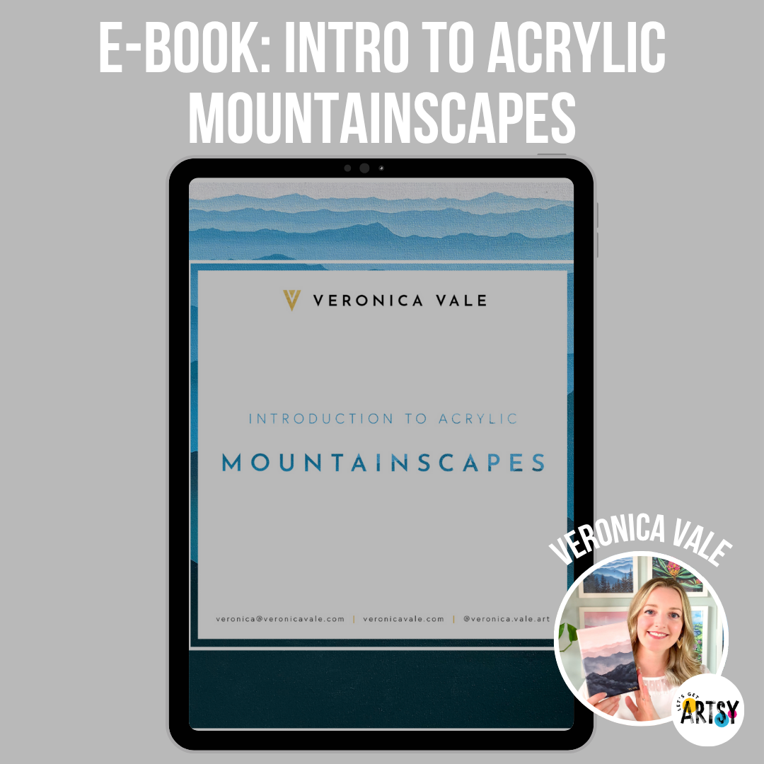 ebook - Introduction to Acrylic Mountainscapes by Veronica Vale