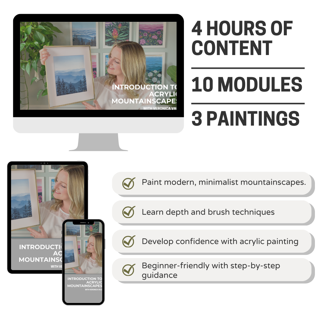 Introduction to Acrylic Mountainscapes with Veronica Vale