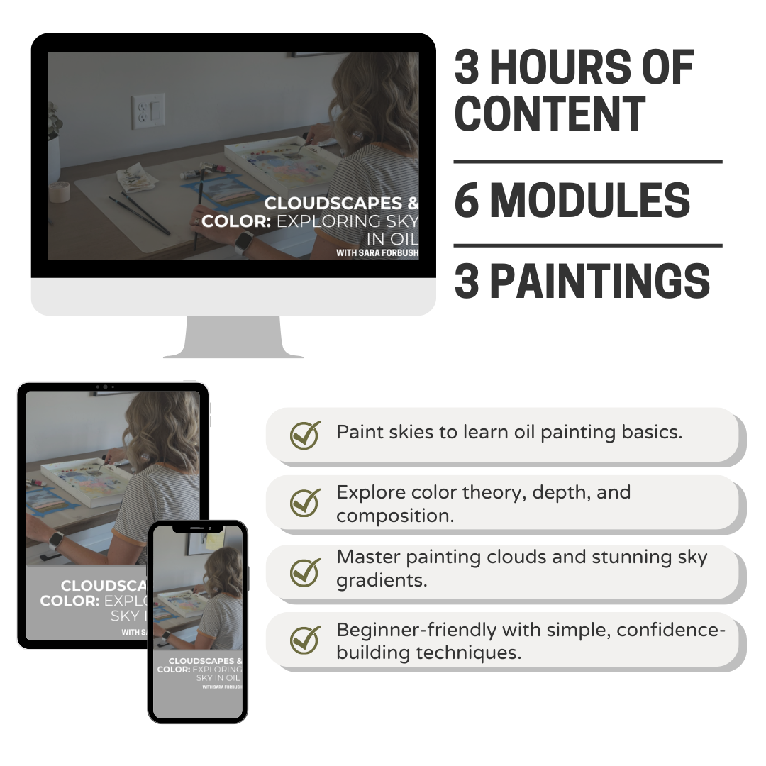 Cloudscapes & Color: Exploring Sky in Oil With Sara Forbush