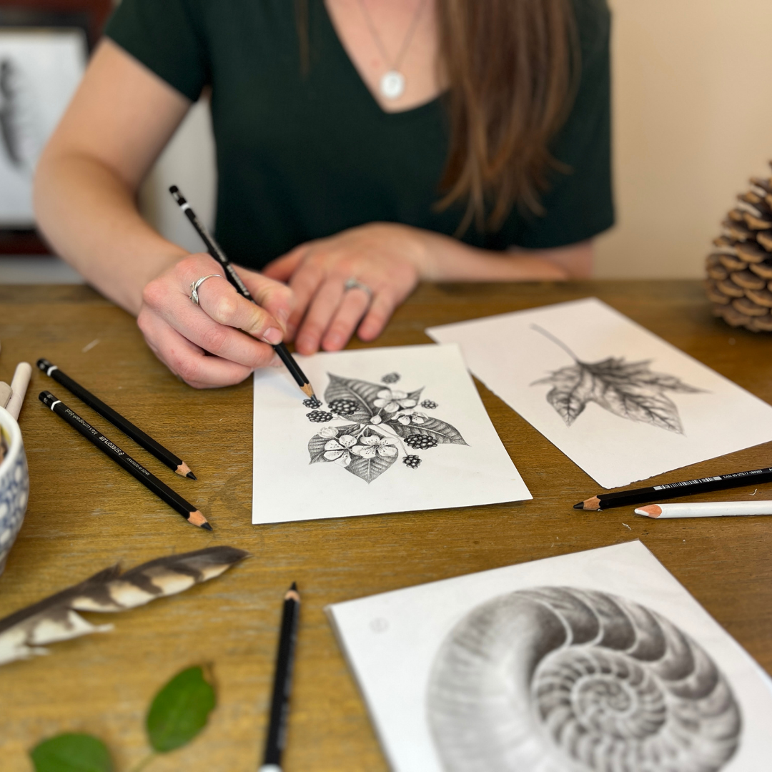The Essential Guide To Graphite Drawing By Courtney Hopkins