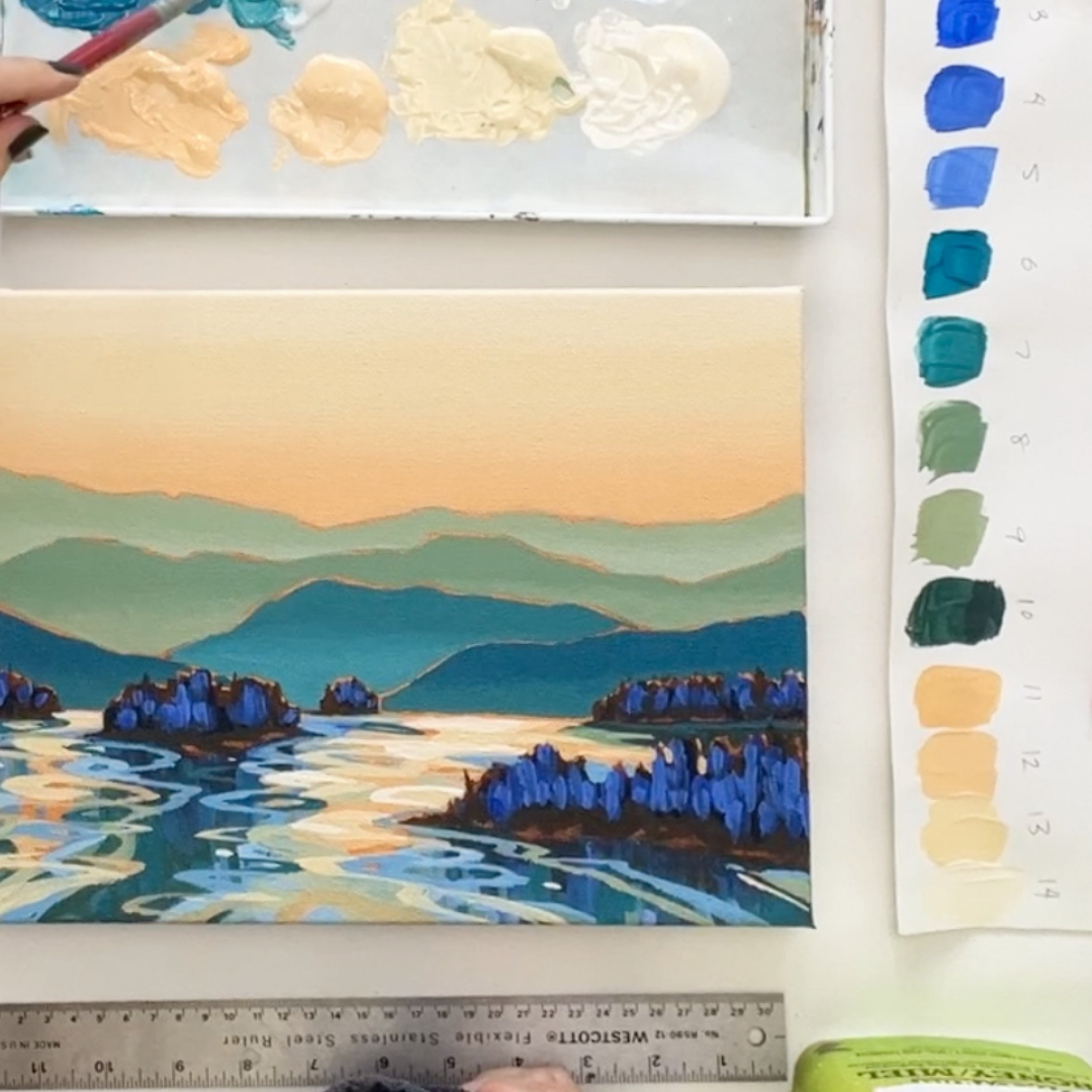 Learn To Paint "GLOW" with Ronei