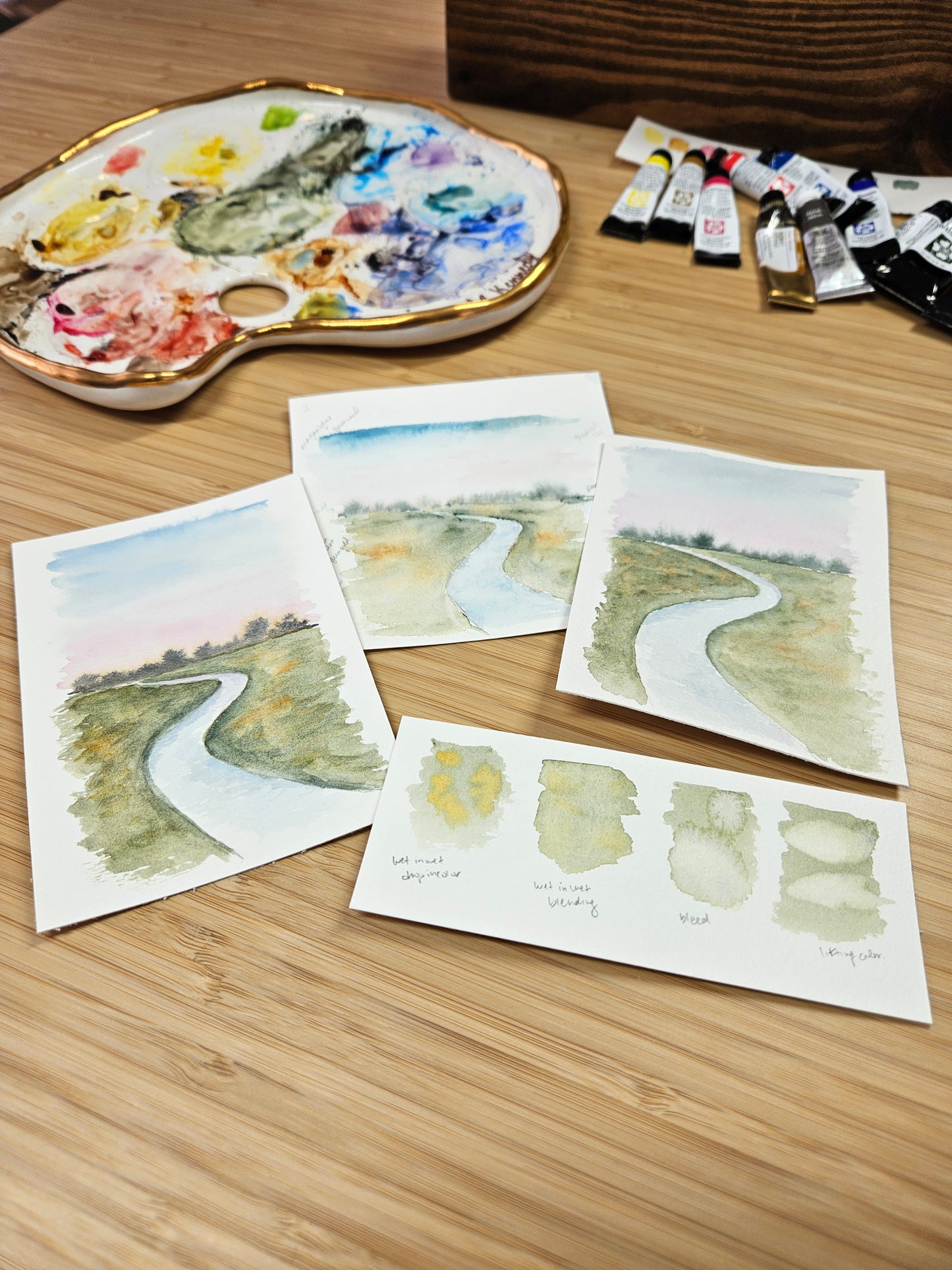 A Complete Guide to Watercolor Landscapes With Krystal Kennedy