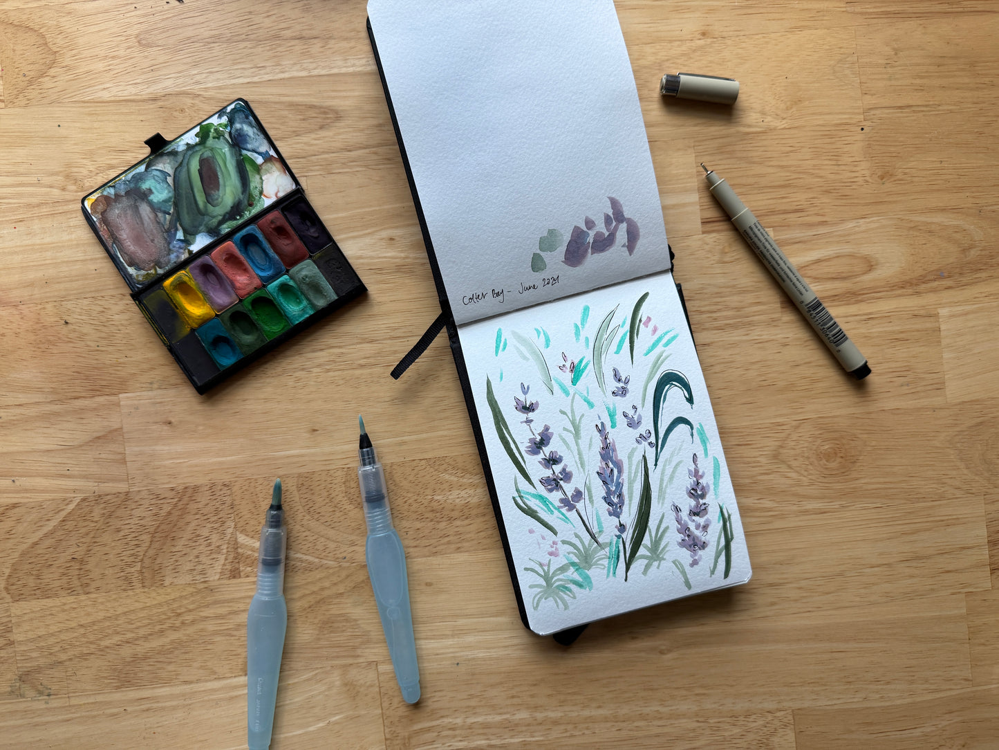 Painting The Tetons with Kolbie Blume