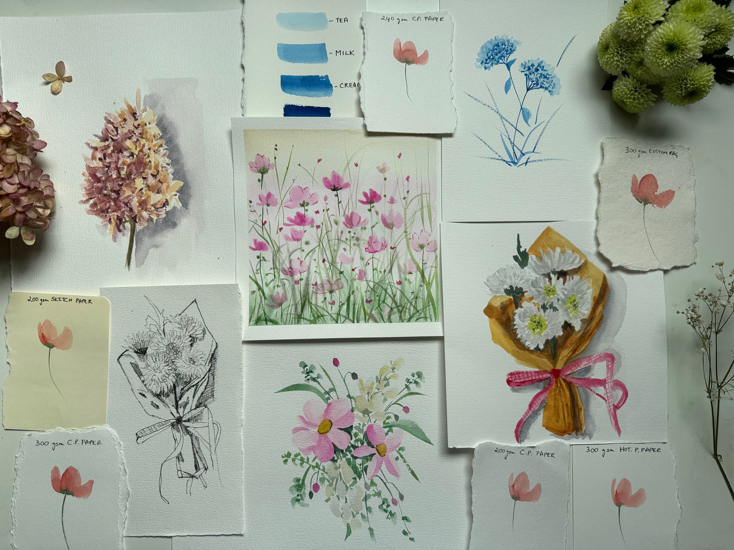 Painting Floral Bouquets With Rashmi Thodkar