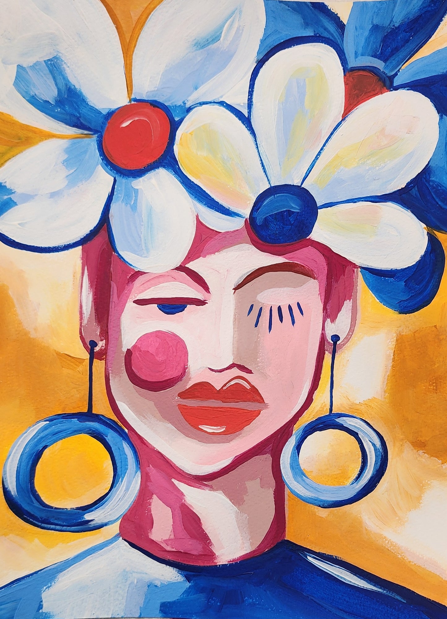 Whimsical Abstract Portraits With Yvette St. Amant