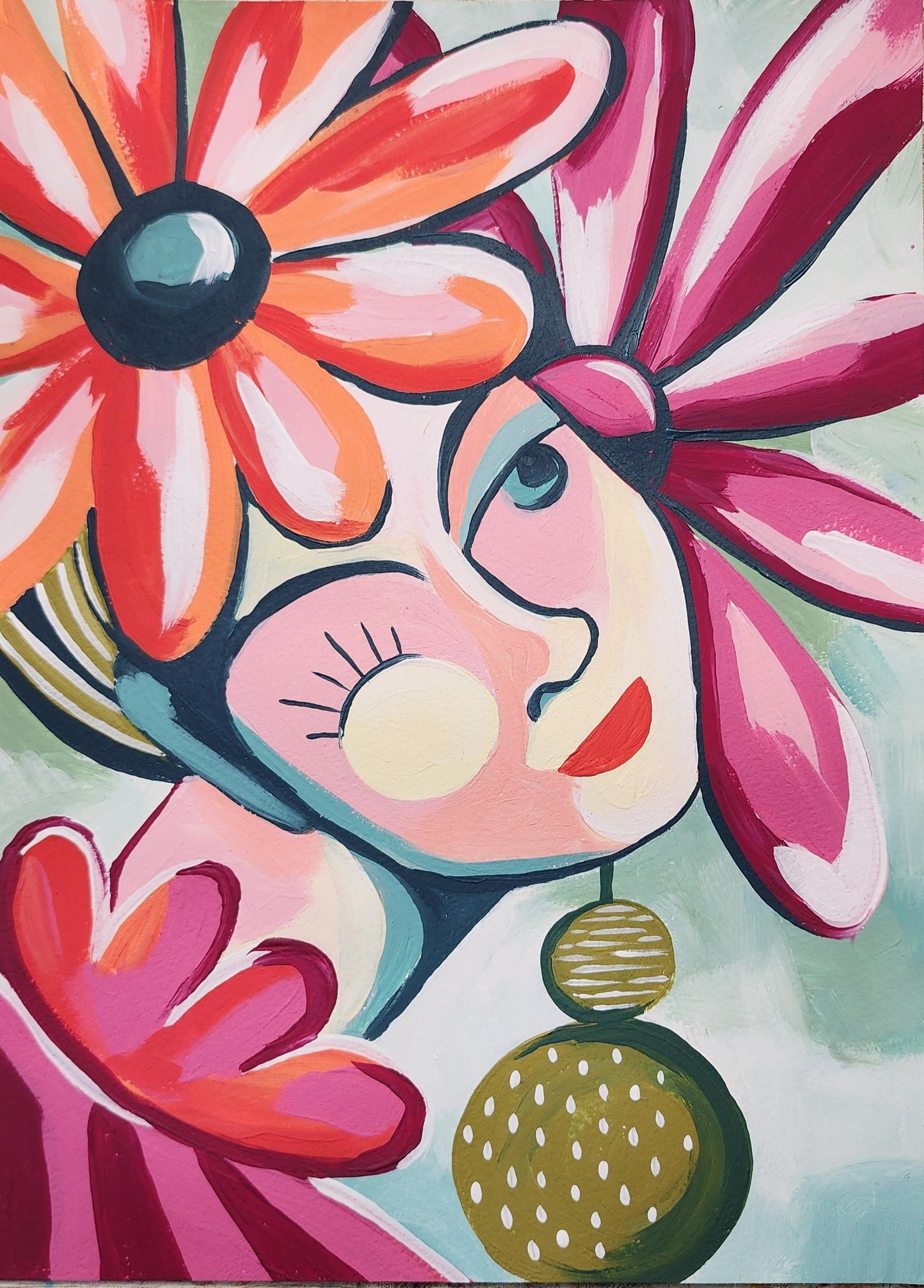 Whimsical Abstract Portraits With Yvette St. Amant