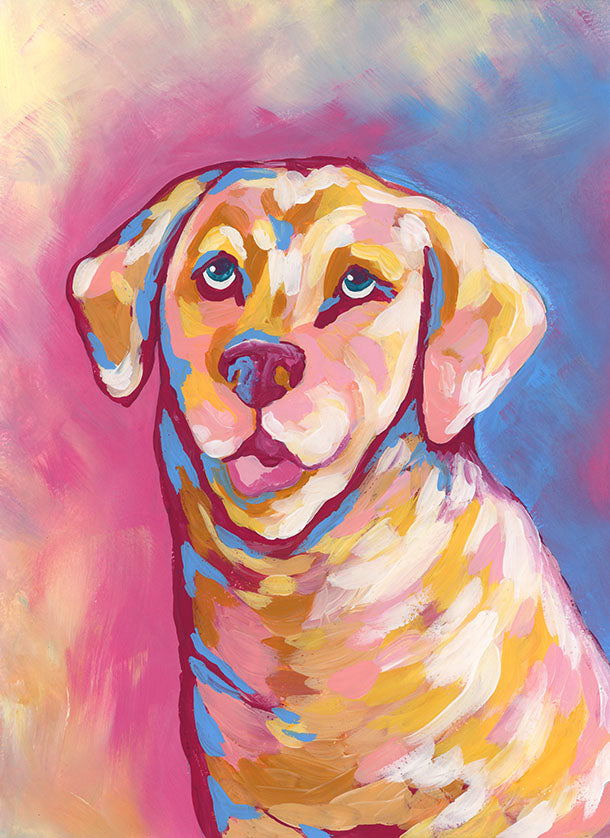Abstract Pet Paw-traits With Yvette St. Amant