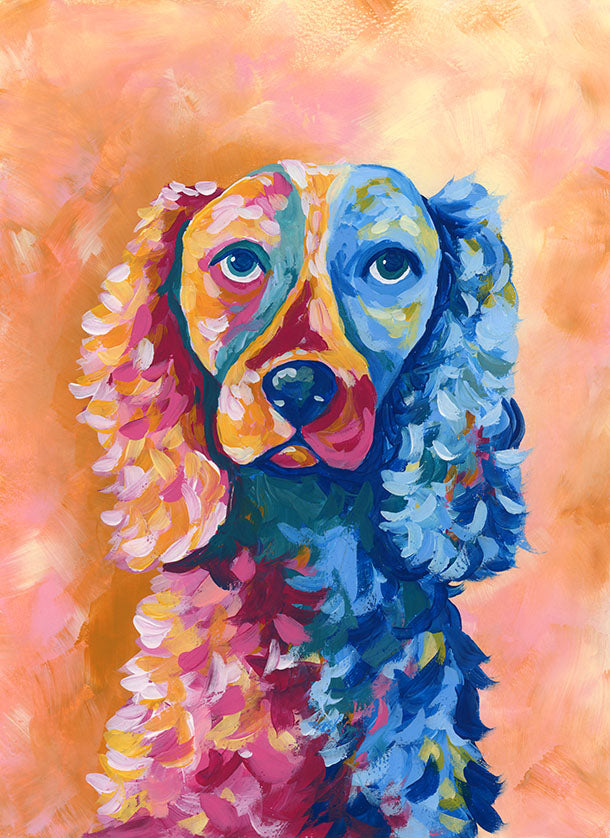 Abstract Pet Paw-traits With Yvette St. Amant