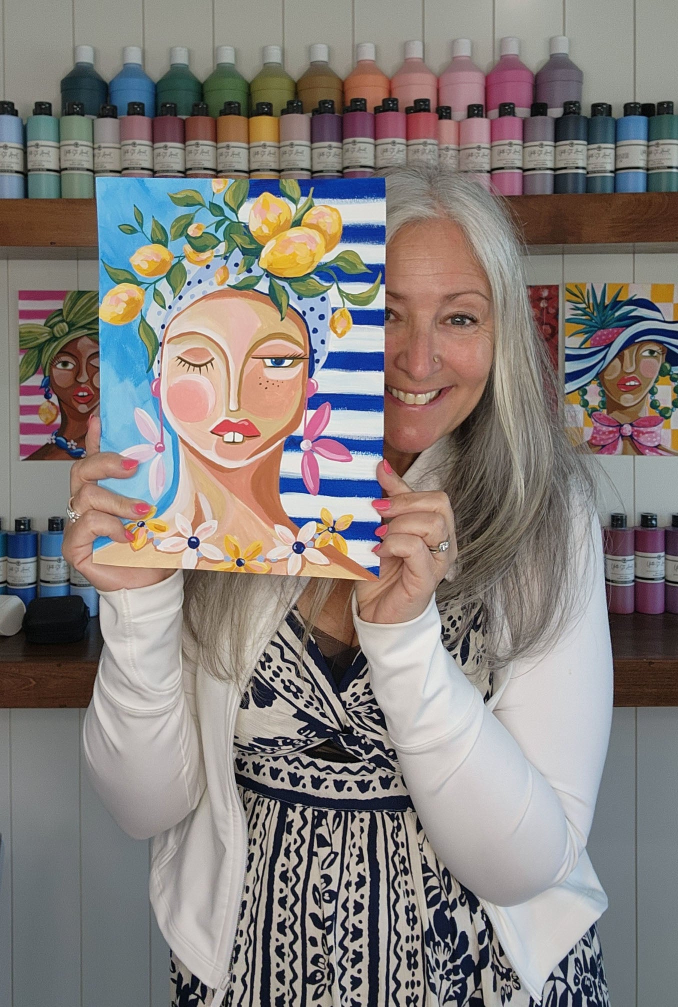 Trendy Abstract Portraits With Yvette St. Amant