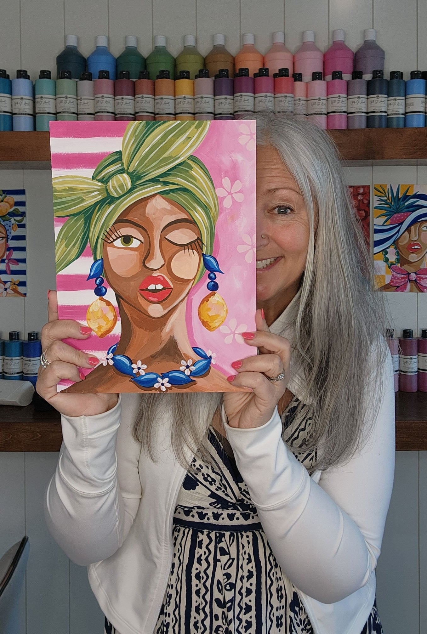 Trendy Abstract Portraits With Yvette St. Amant