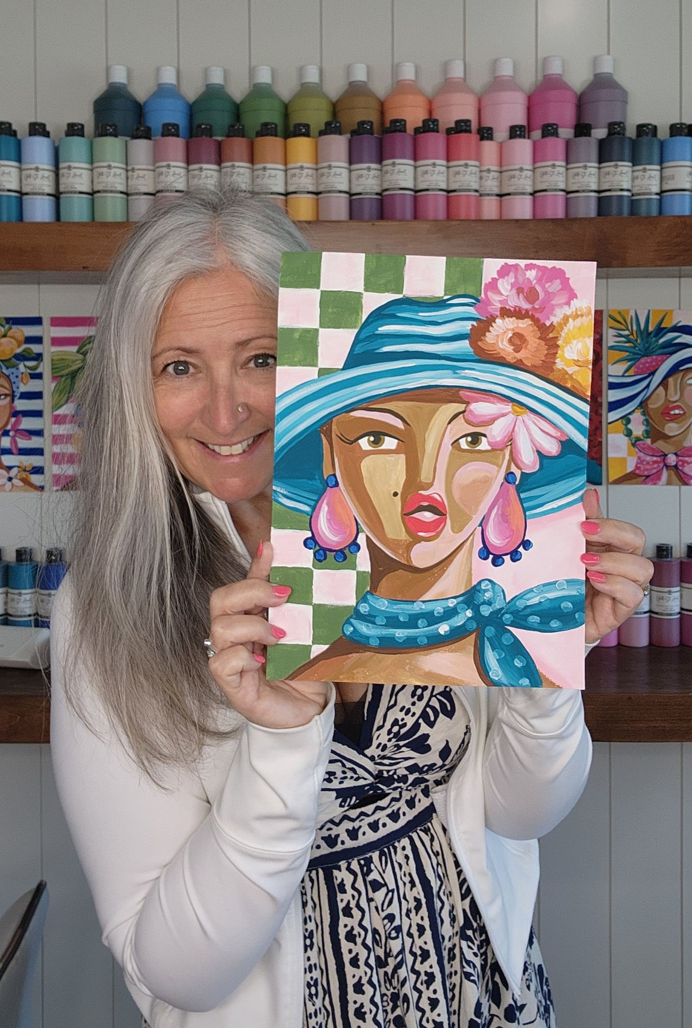 Trendy Abstract Portraits With Yvette St. Amant