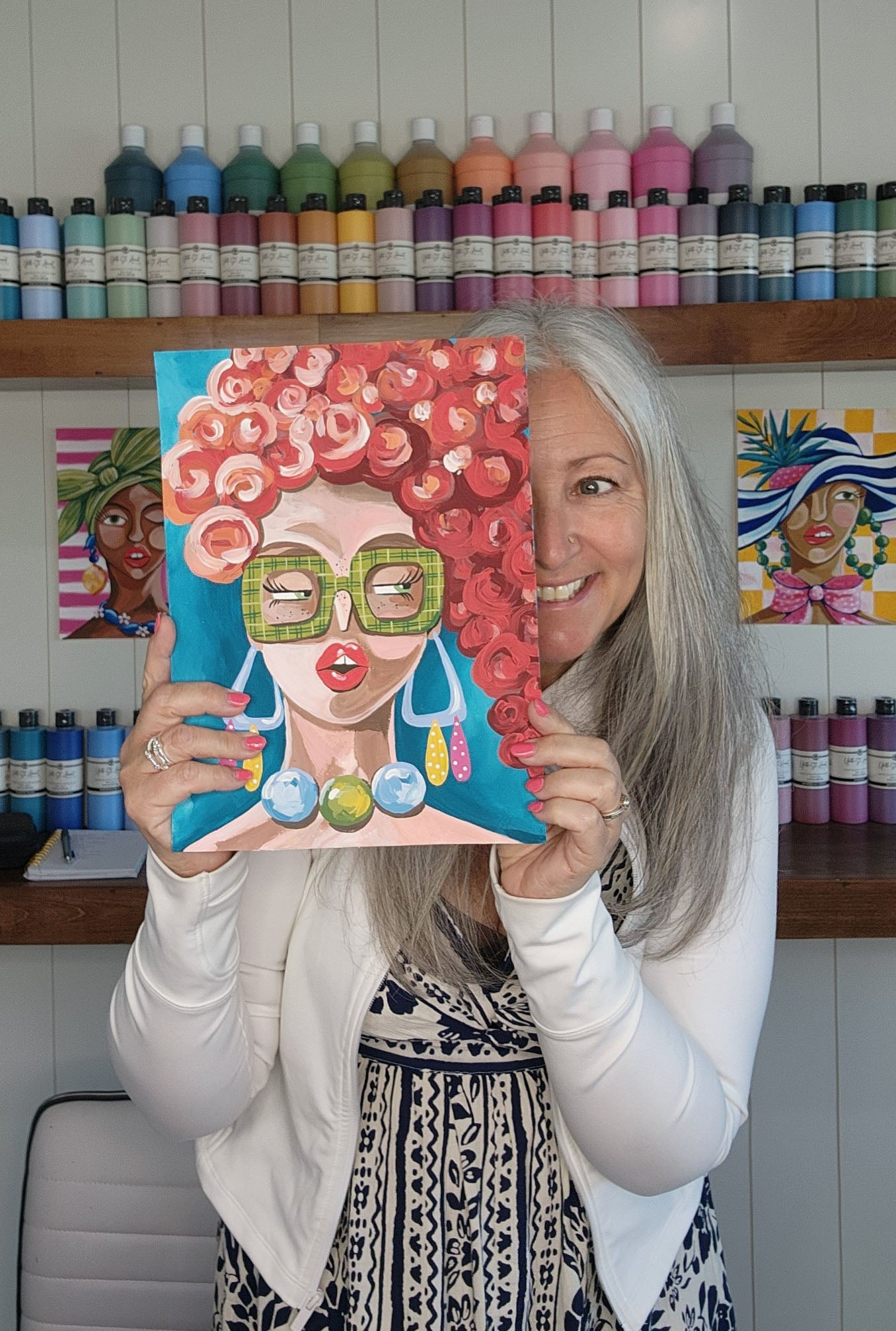 Trendy Abstract Portraits With Yvette St. Amant