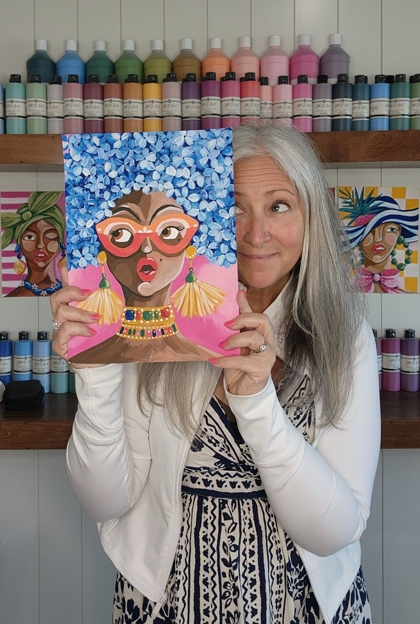 Trendy Abstract Portraits With Yvette St. Amant