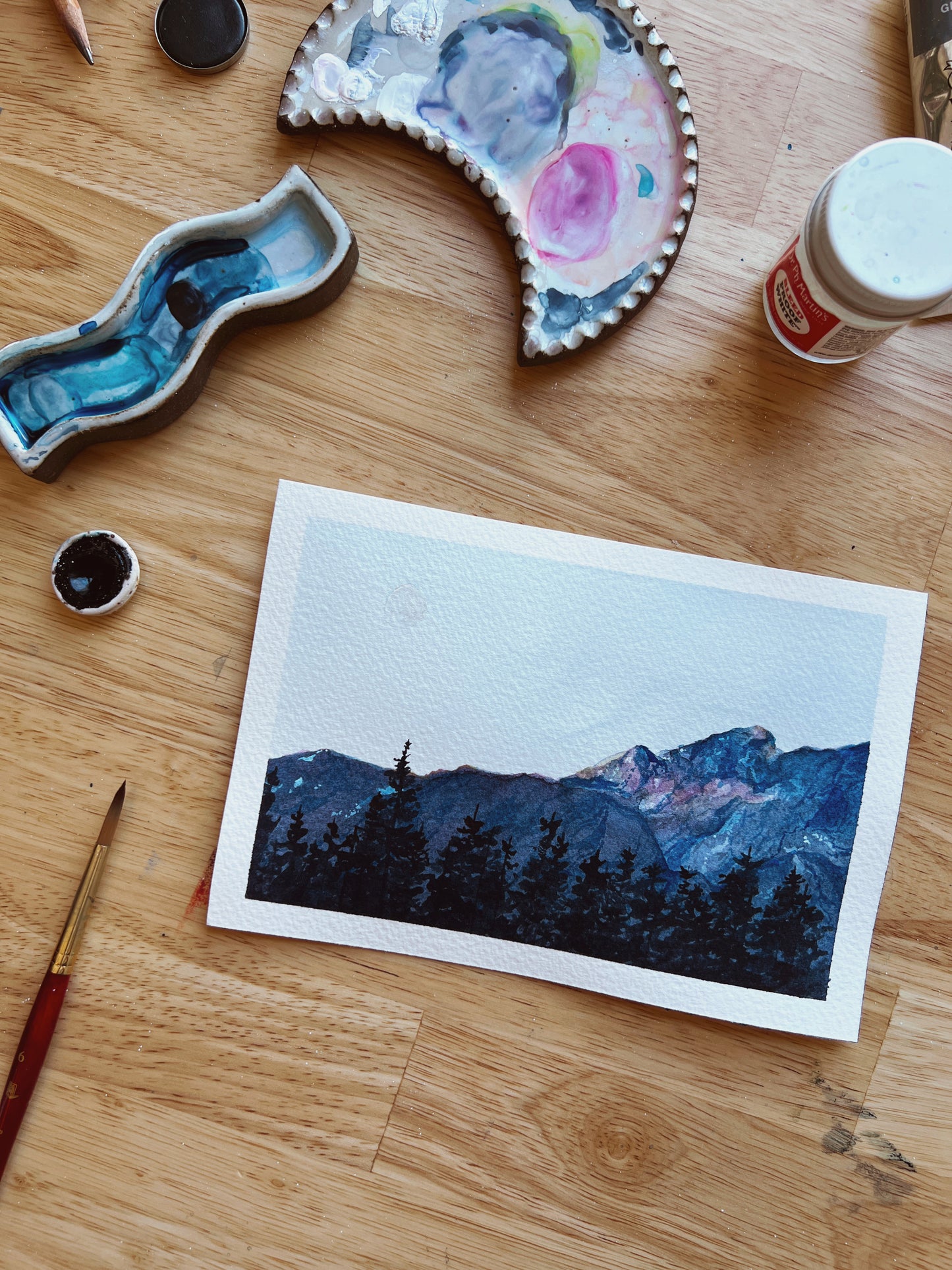 Intermediate Watercolor Landscapes With Kolbie Blume