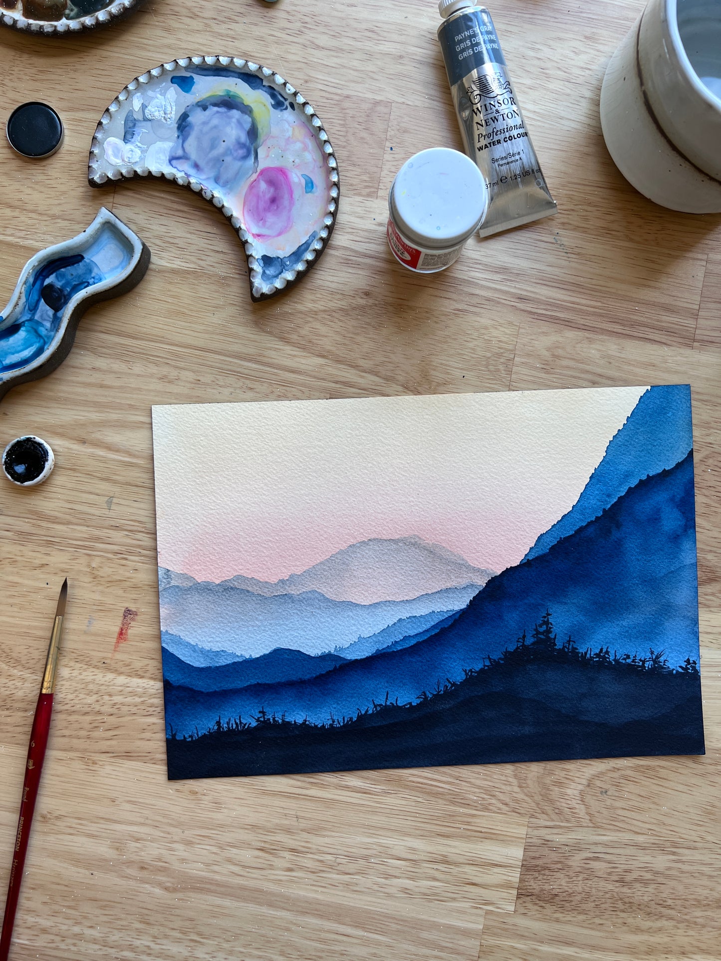 Watercolor Landscapes For Beginners With Kolbie Blume