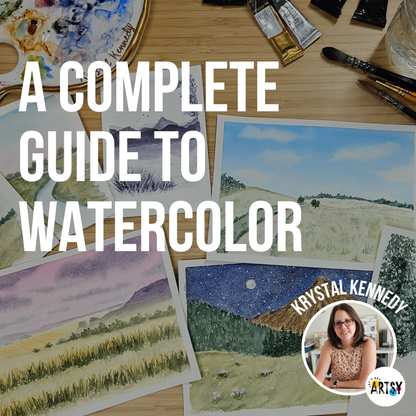 A Complete Guide to Watercolor Landscapes With Krystal Kennedy