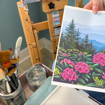 Advanced Acrylic Mountainscapes With Veronica Vale