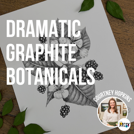 The Essential Guide To Graphite Drawing By Courtney Hopkins