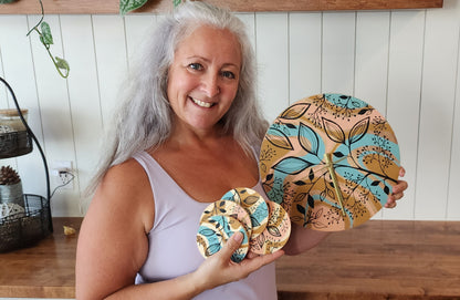 DIY Boho Clock & Coasters with Yvette St. Amant