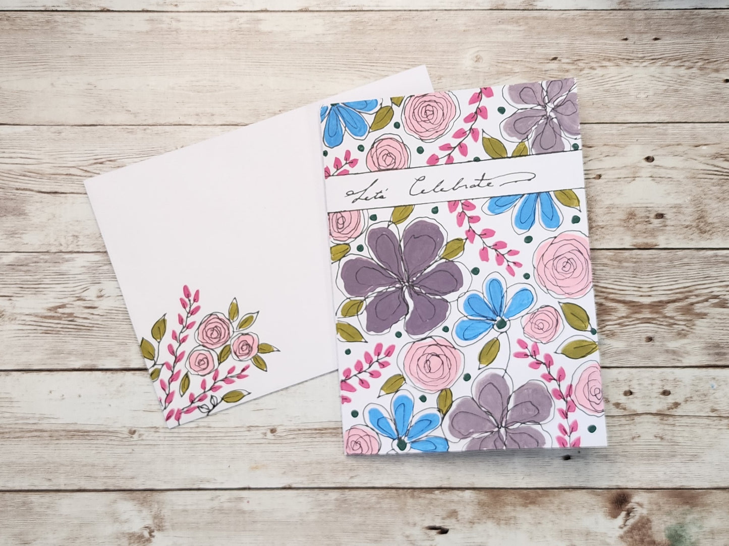 Hand Painted Greeting Cards with Yvette St. Amant