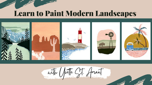 Learn to Paint Modern Landscapes With Yvette St. Amant