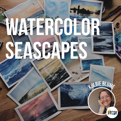 Watercolor Seascapes - With Kolbie Blume