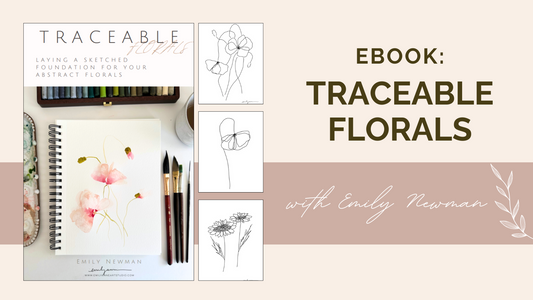 eBook - Traceable Florals By Emily Newman