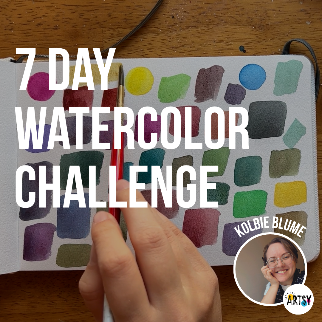 7 Day Watercolor Challenge with Kolbie Blume