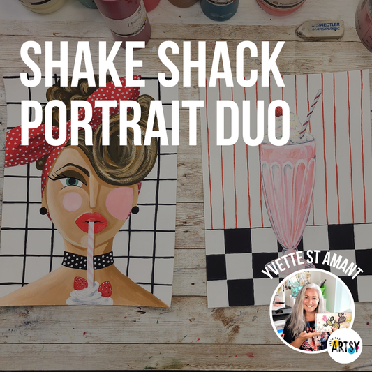 Shake Shack Portrait Duo with Yvette St. Amant