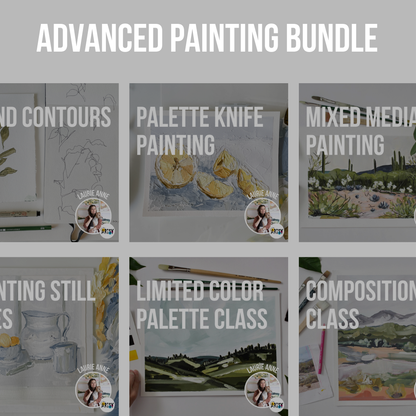 Advanced Painting Bundle With Laurie Anne