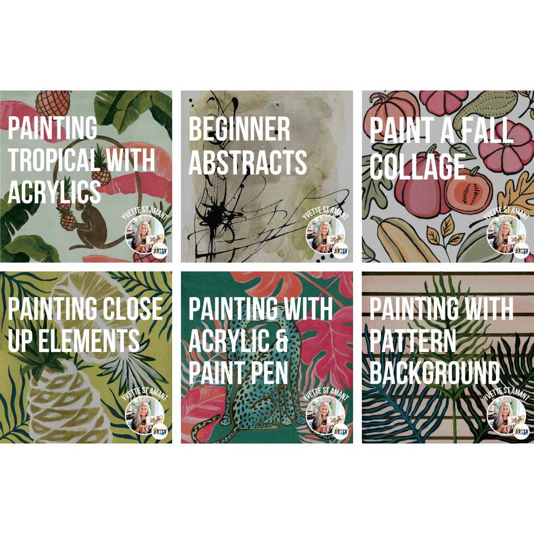 Beginner Painting Bundle with Yvette St. Amant