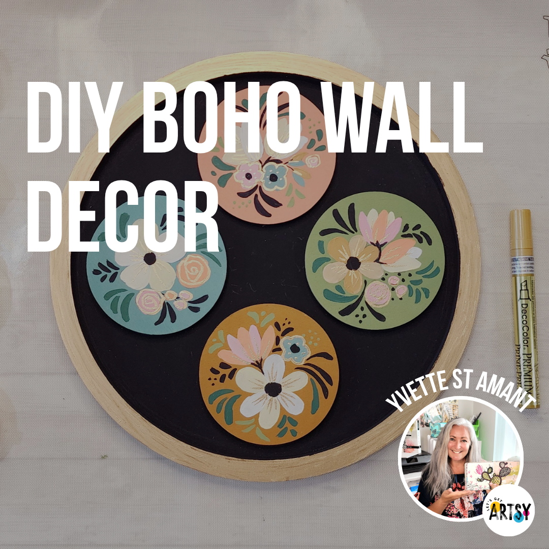DIY Boho Wall Decor with Yvette St. Amant