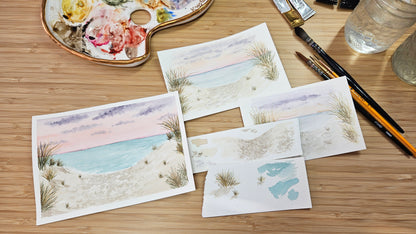 Watercolor Coast to Coast With Krystal Kennedy