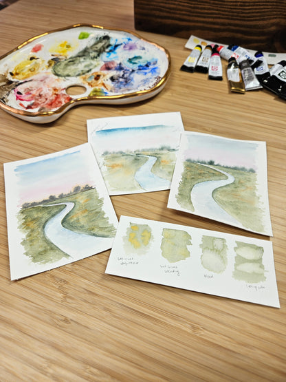 A Complete Guide to Watercolor Landscapes With Krystal Kennedy