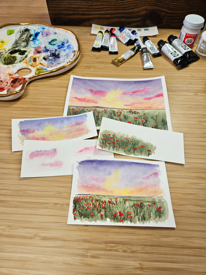 Watercolor Through the Seasons With Krystal Kennedy