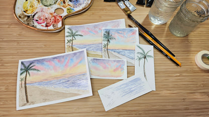 Watercolor Coast to Coast With Krystal Kennedy