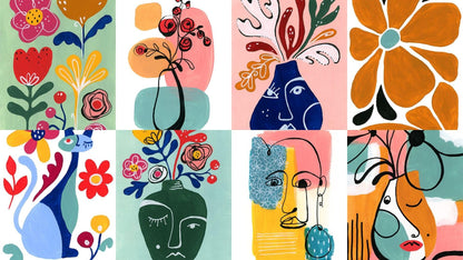 Fun with Matisse & Picasso Inspired Abstracts With Yvette St. Amant