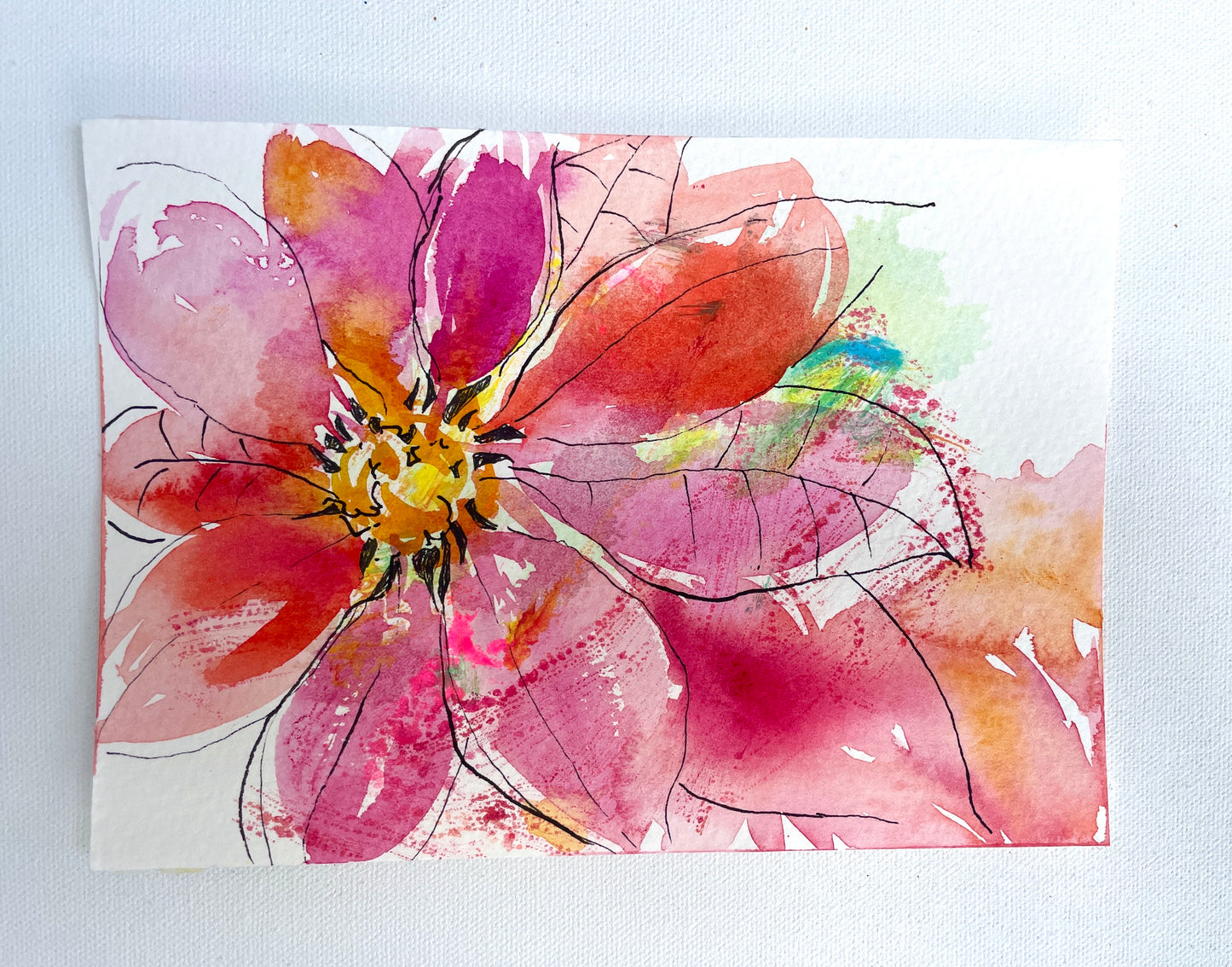 Watercolor Poinsettias with Katie Podracky