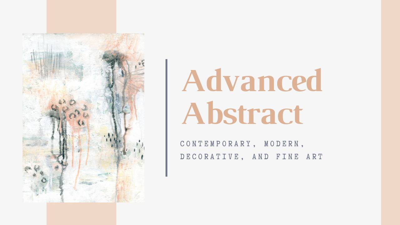 Advanced Abstracts With Yvette St.Amant