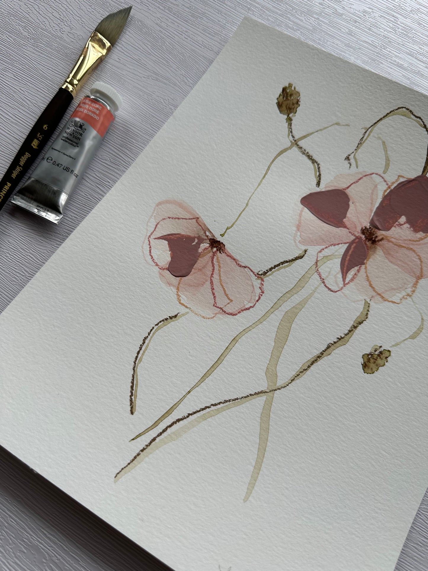 Abstract Watercolor Florals - Beyond Basics With Emily Newman