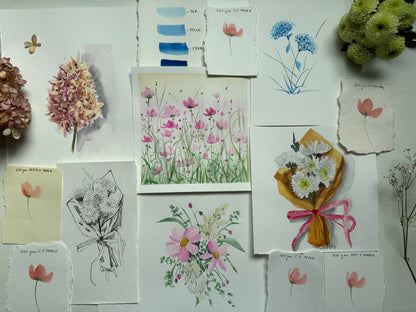 Painting Floral Bouquets With Rashmi Thodkar