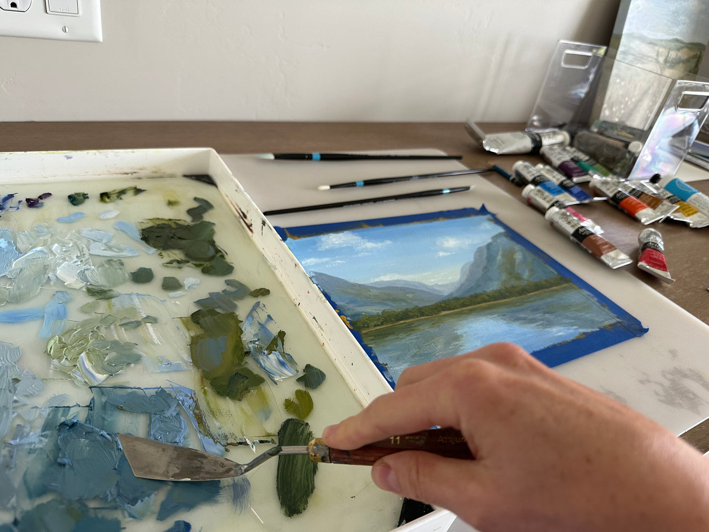 Evolving Landscapes: Oil Painting Through Summer and Fall With Sara Forbush