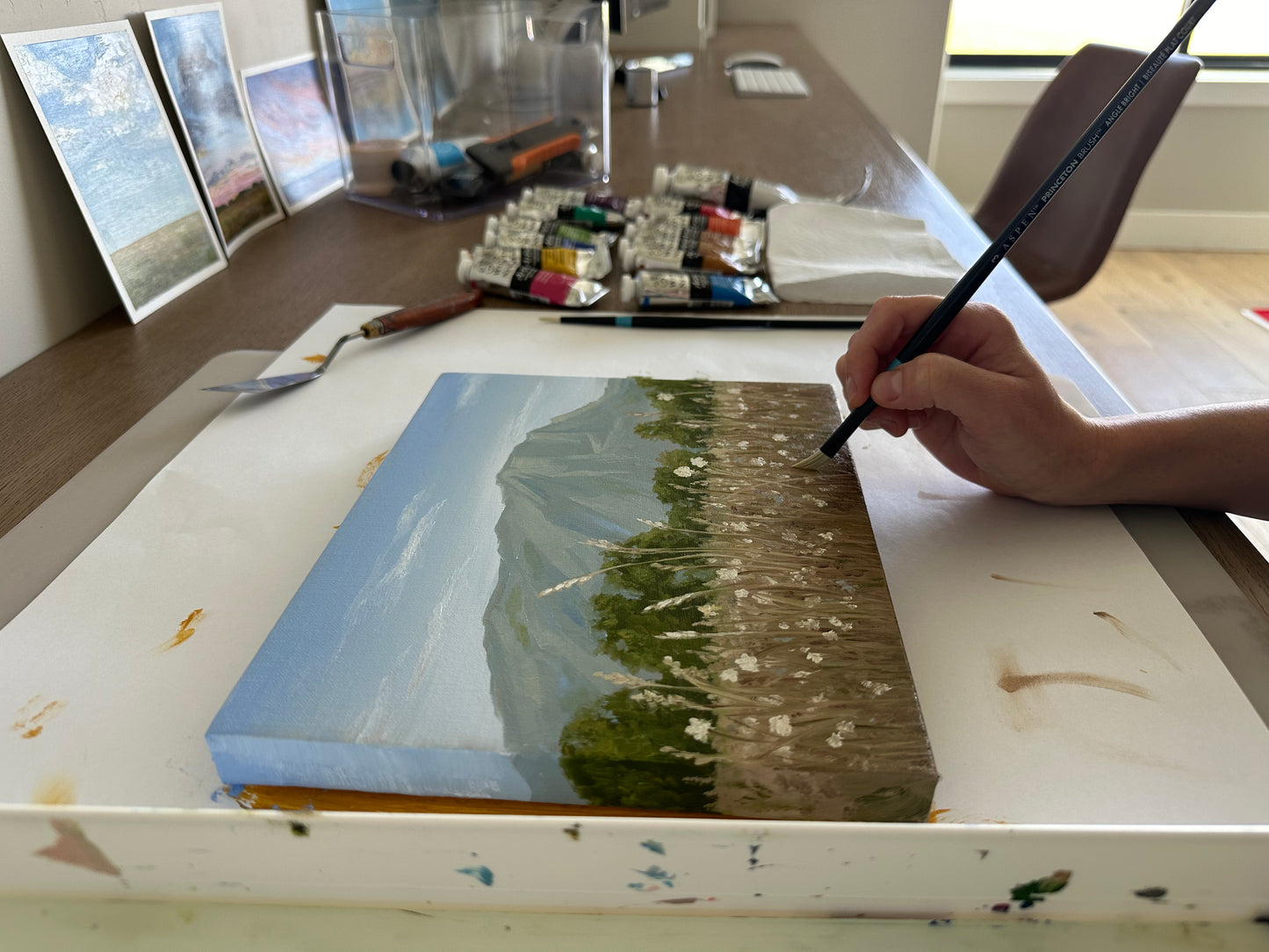 Plains to Peaks: Mastering Oil Painting Techniques With Sara Forbush