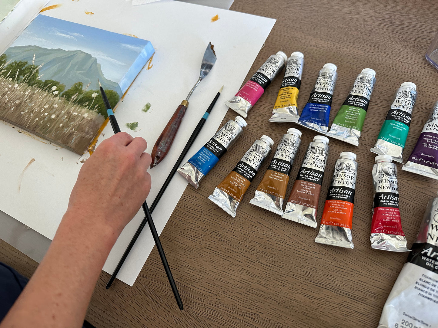 Plains to Peaks: Mastering Oil Painting Techniques With Sara Forbush